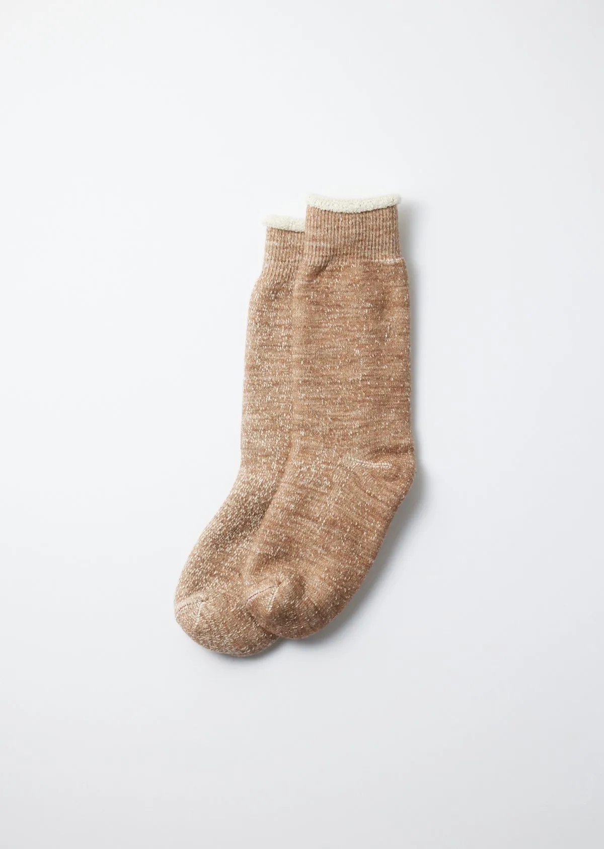 R1001 Double Face Crew Camel