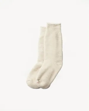 R1001 - Double Face Crew Socks Merino Wool OG - Oatmeal