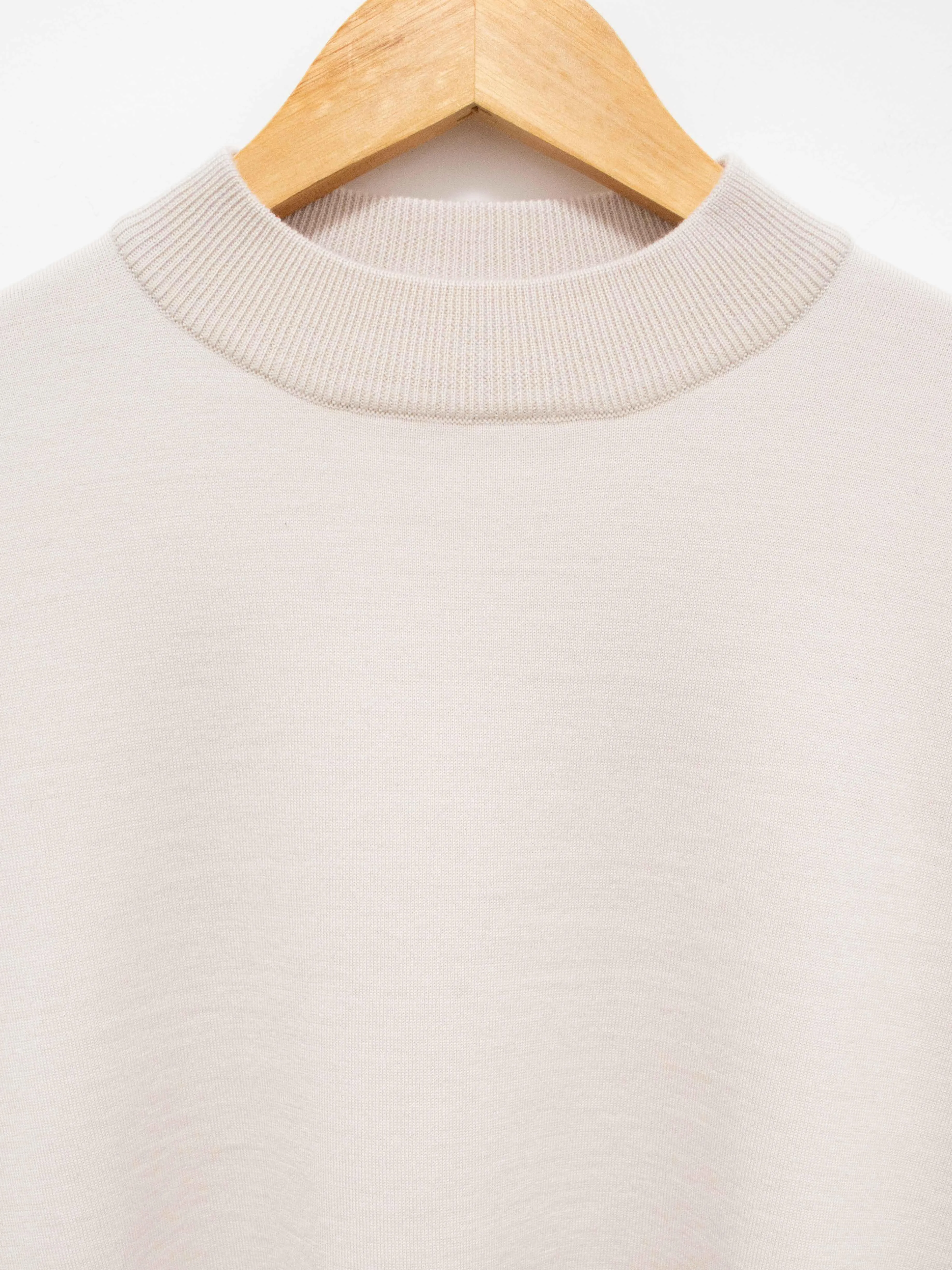 Rainer Double Faced Merino Knit - Dove
