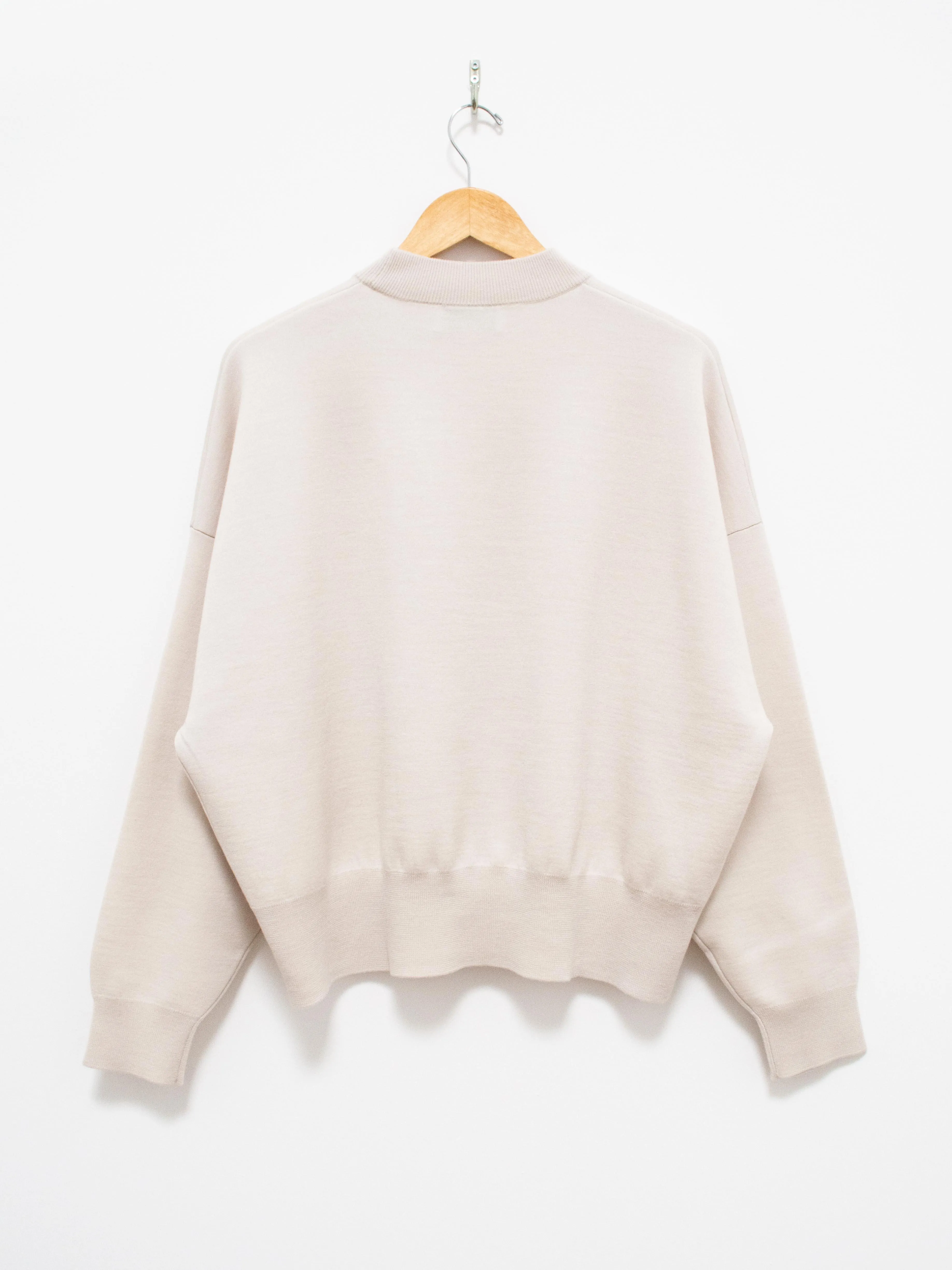Rainer Double Faced Merino Knit - Dove