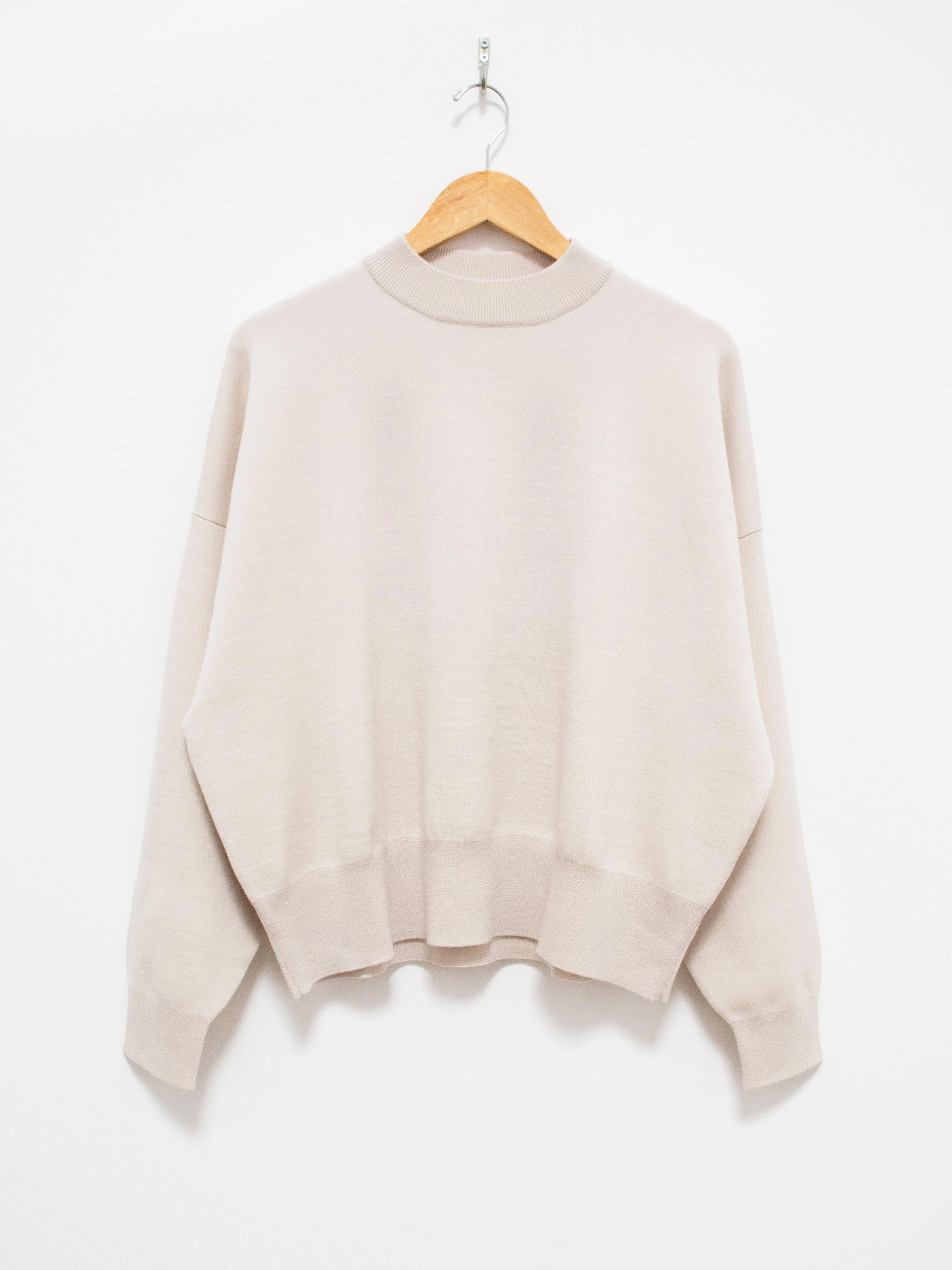Rainer Double Faced Merino Knit - Dove