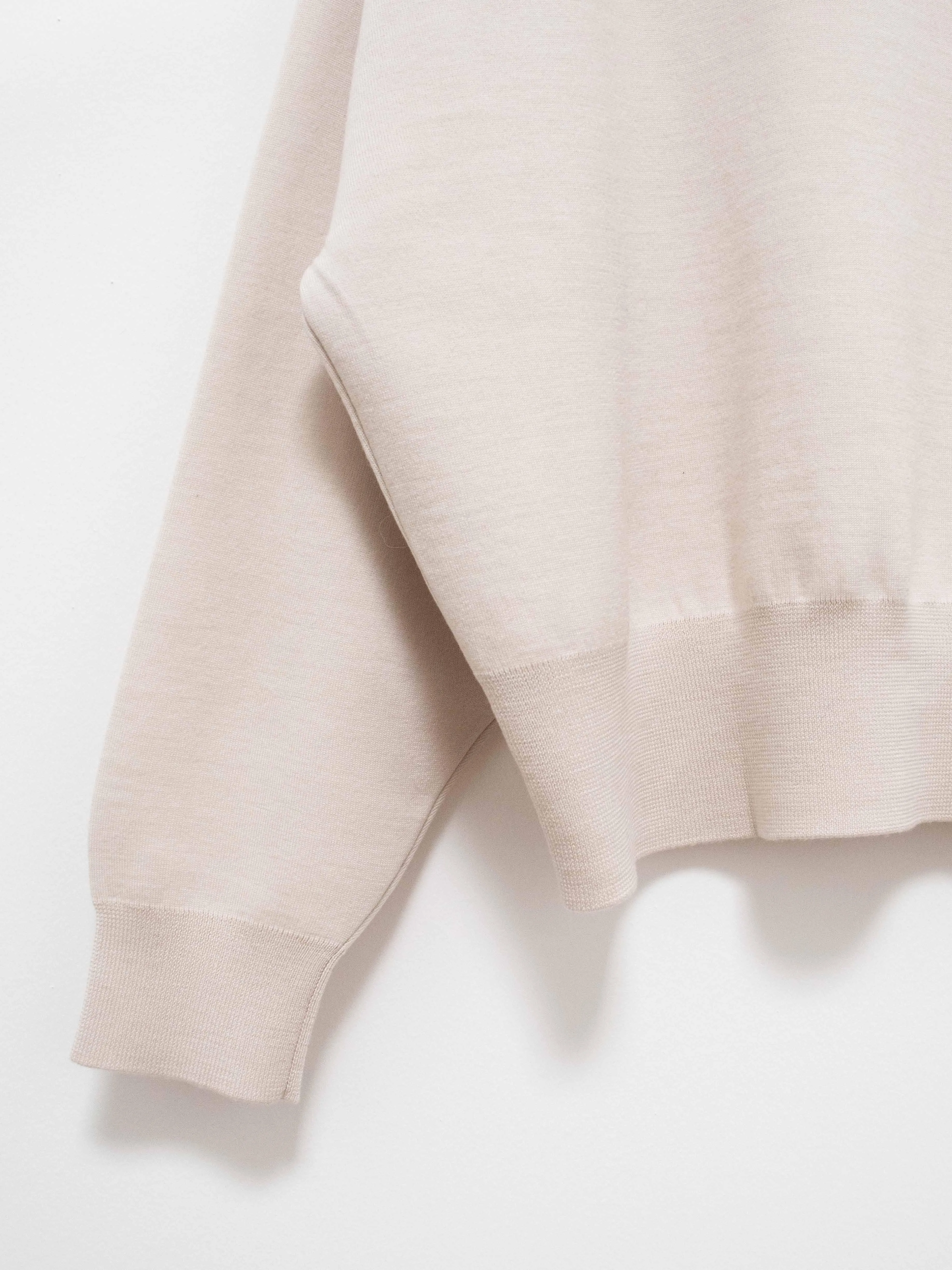 Rainer Double Faced Merino Knit - Dove