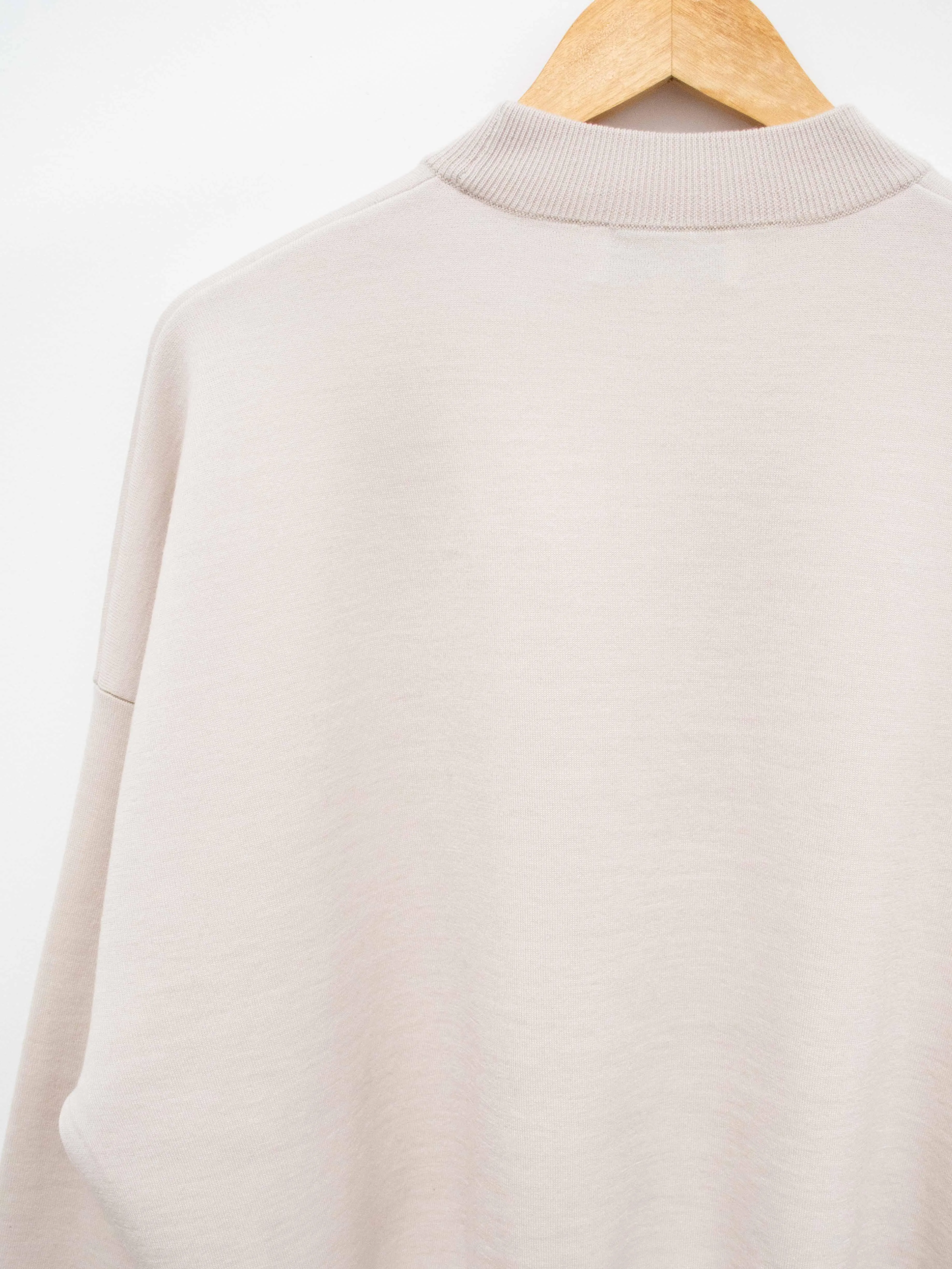 Rainer Double Faced Merino Knit - Dove