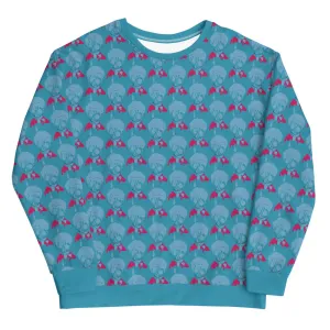 'Rainy Day' Blue Sweatshirt
