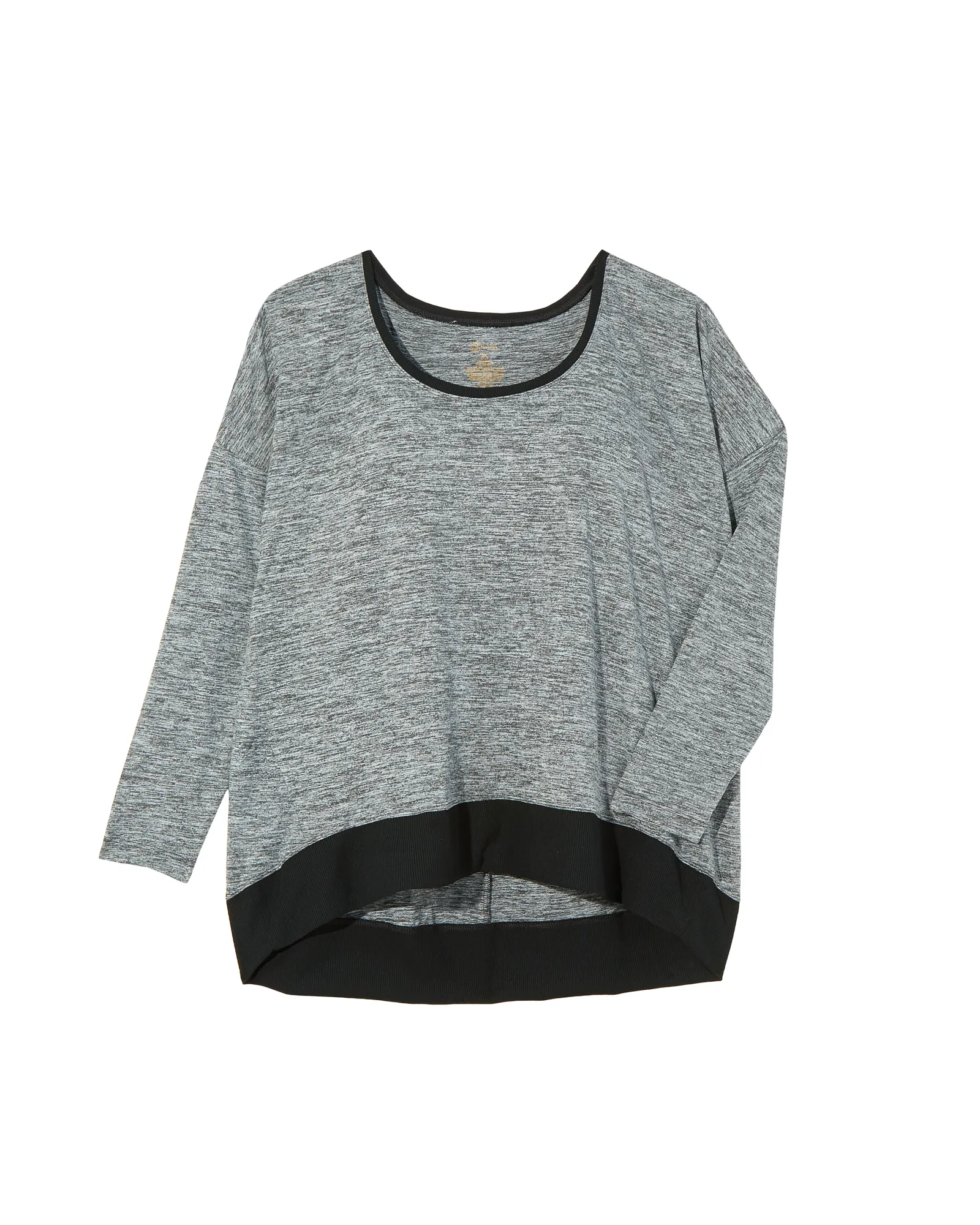 Ranunculus Long Sleeve Tee | Charcoal Grey