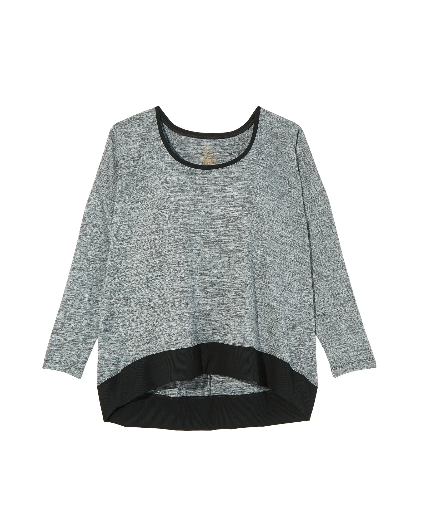 Ranunculus Long Sleeve Tee | Charcoal Grey