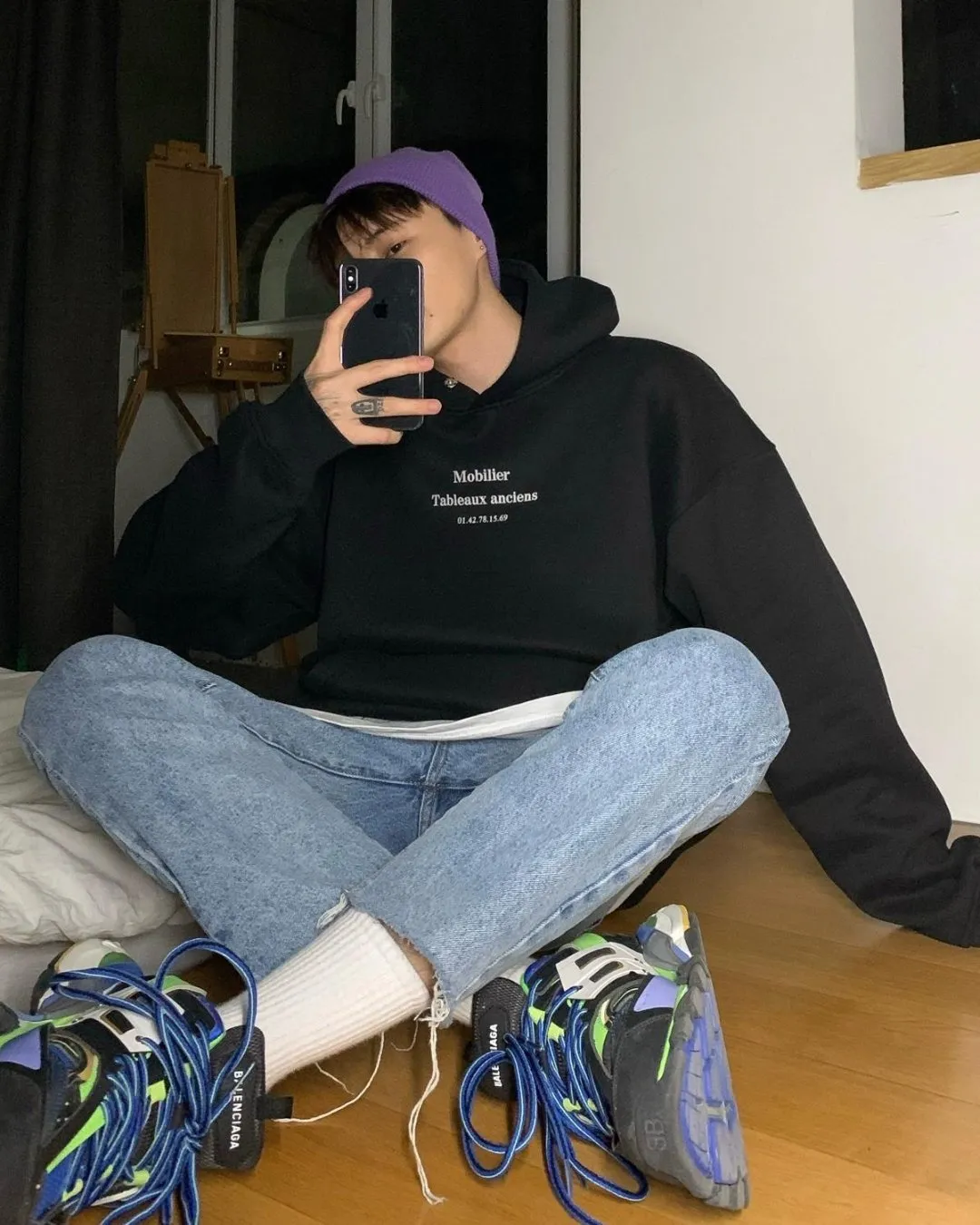 Retro Casual Sweat Hoodie CBJ0061