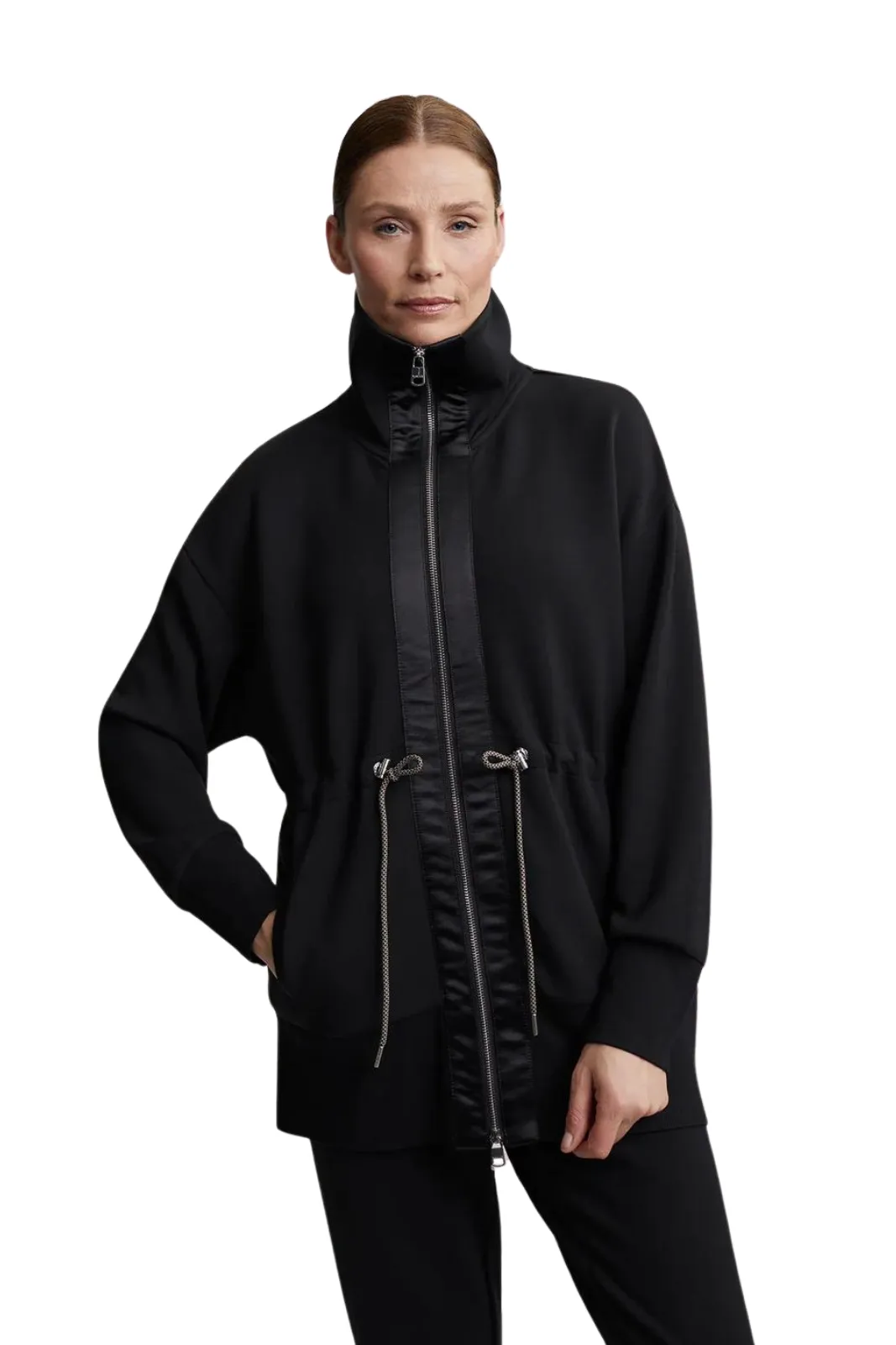 Ridgefield Longline Jacket, Black