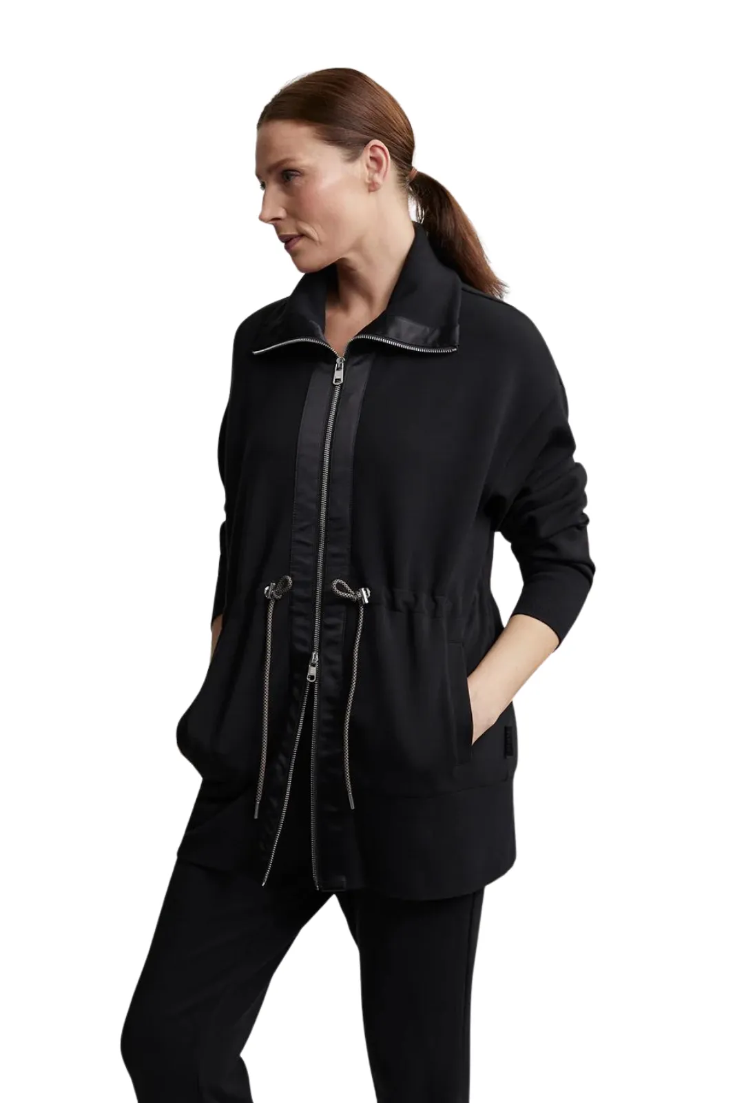 Ridgefield Longline Jacket, Black