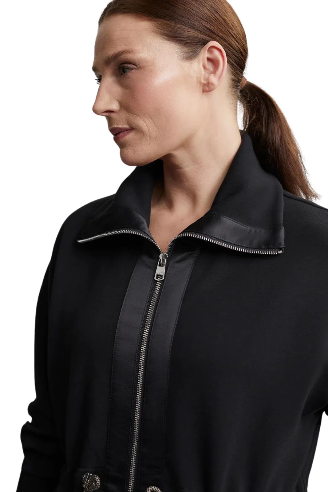 Ridgefield Longline Jacket, Black