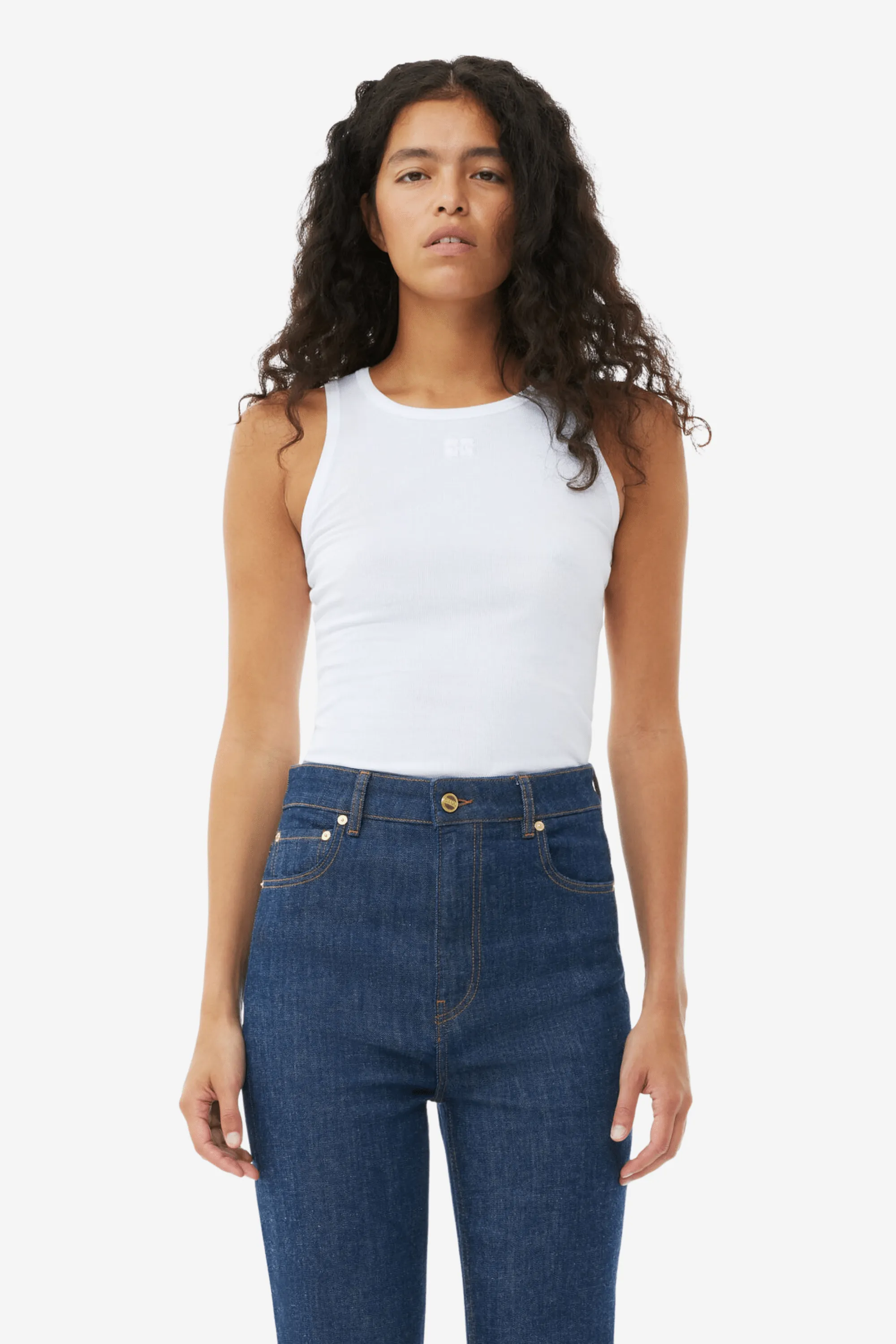 Rinse Stretch Denim Iry HW Rinse
