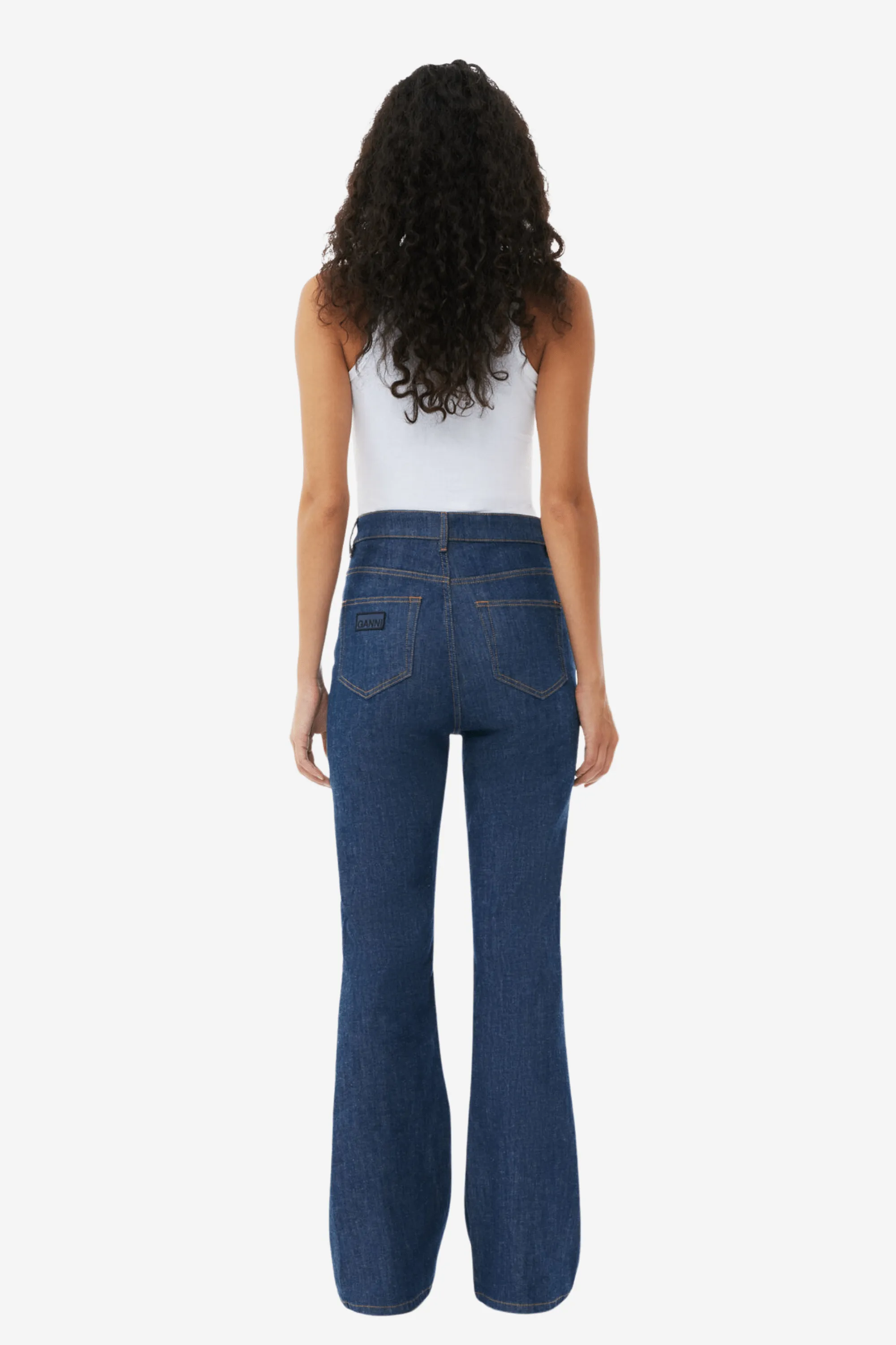 Rinse Stretch Denim Iry HW Rinse