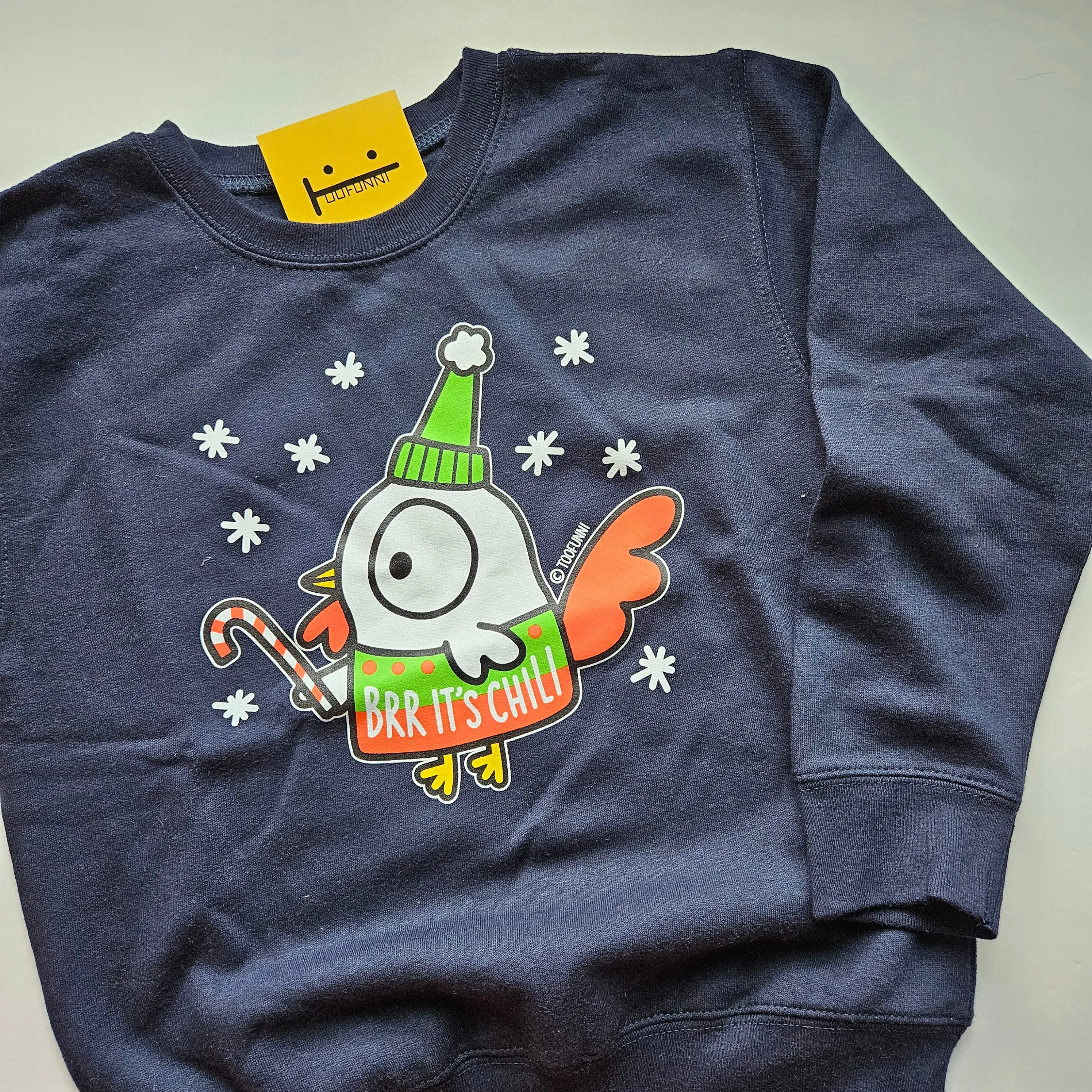 ROOSTER SAUCE - Navy Toddler Crew - Size 7T