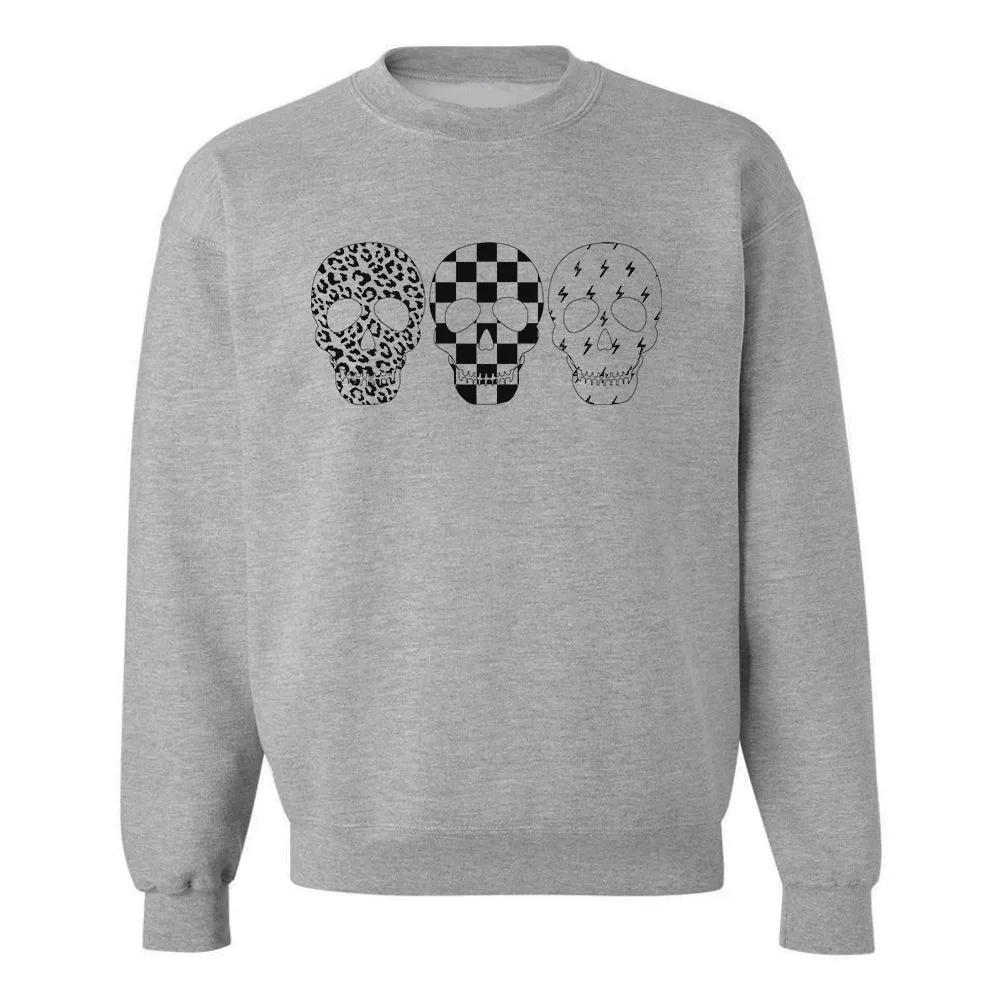 'Skulls' Crewneck Sweatshirt