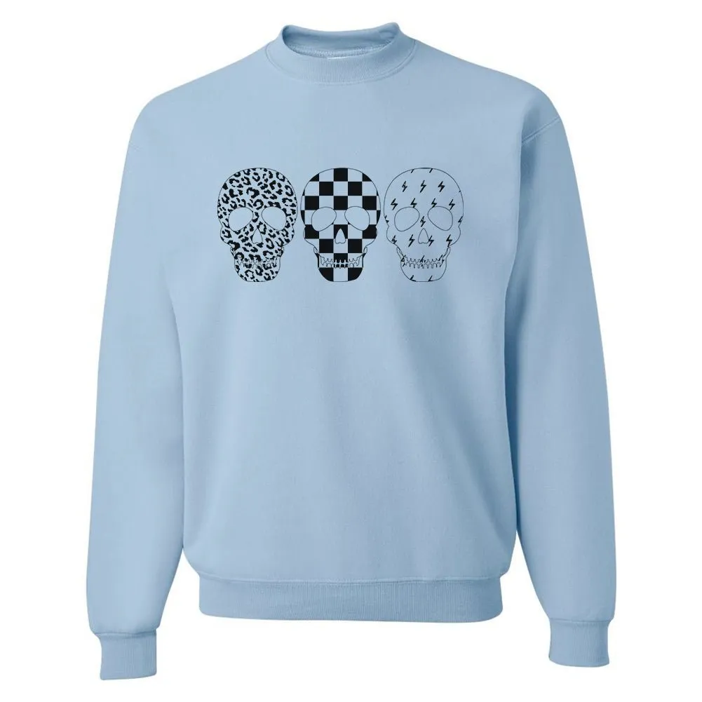'Skulls' Crewneck Sweatshirt