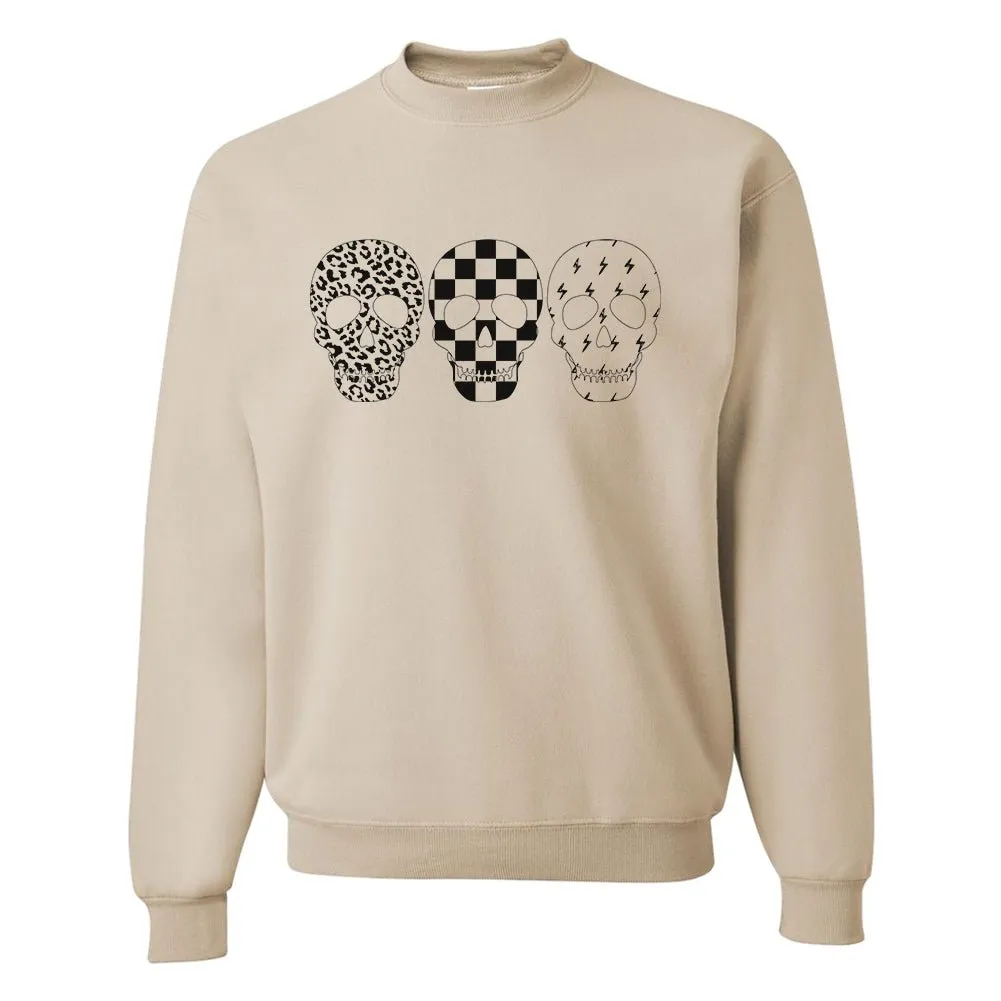'Skulls' Crewneck Sweatshirt