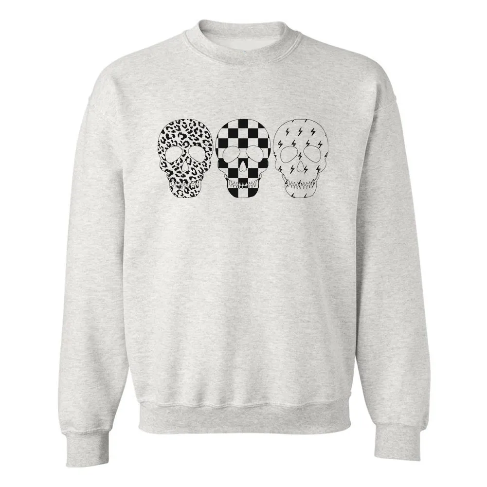 'Skulls' Crewneck Sweatshirt