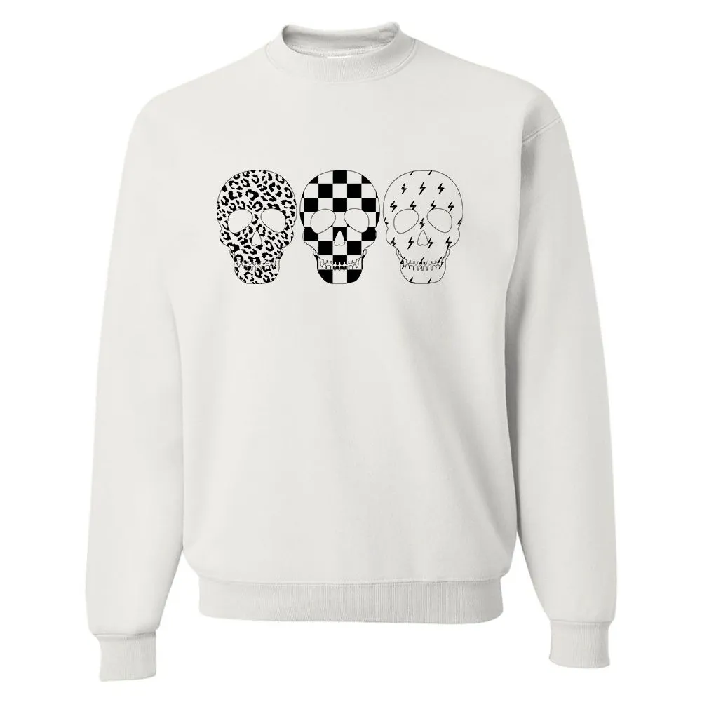 'Skulls' Crewneck Sweatshirt