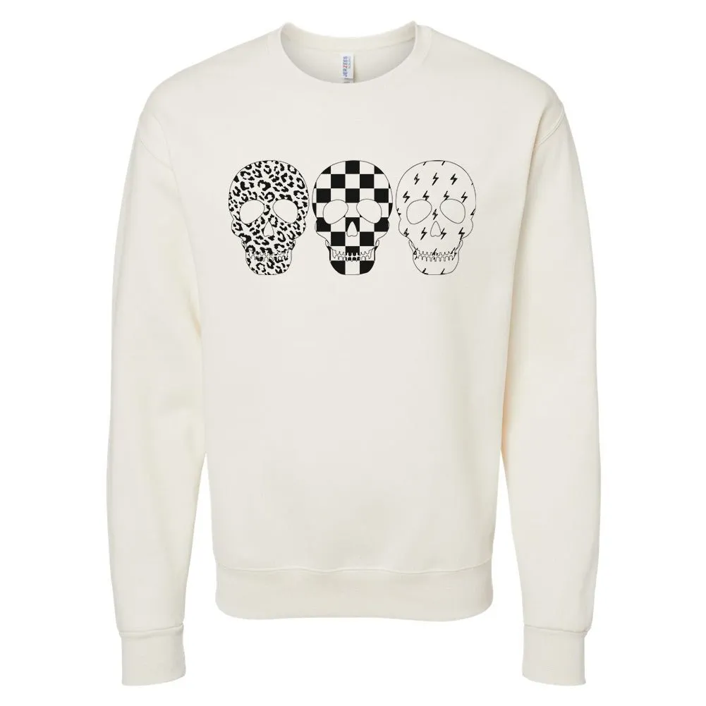 'Skulls' Crewneck Sweatshirt