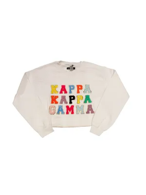 Sorority Varsity Sweatshirt: Kappa Kappa Gamma