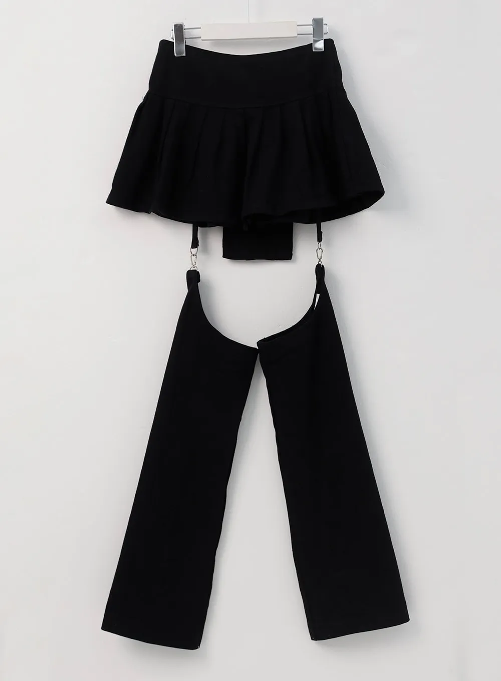 Studded Buckle Mini Skort IS322