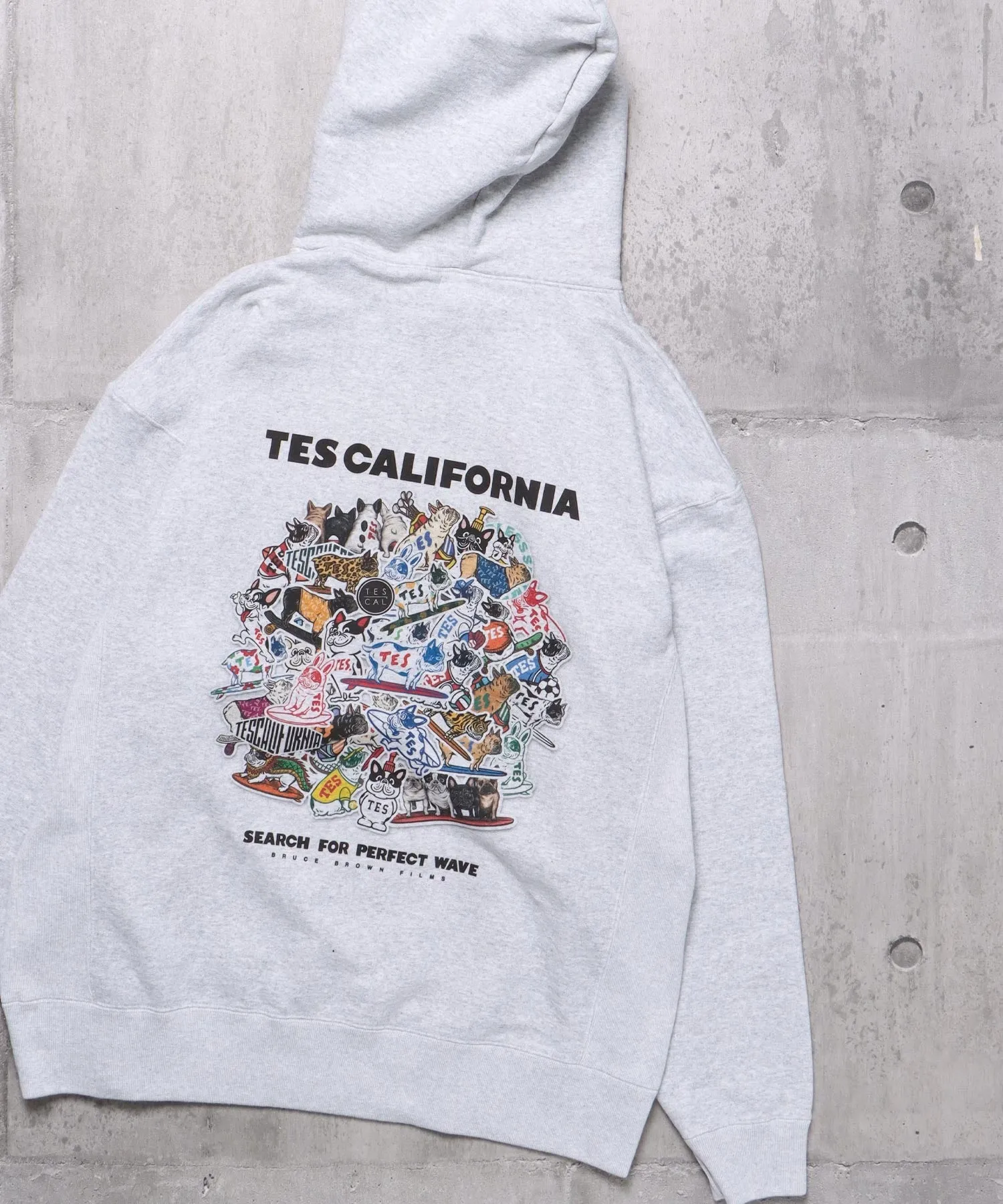 TES BUHI ALL STAR SWEAT PARKA / スウェットパーカー