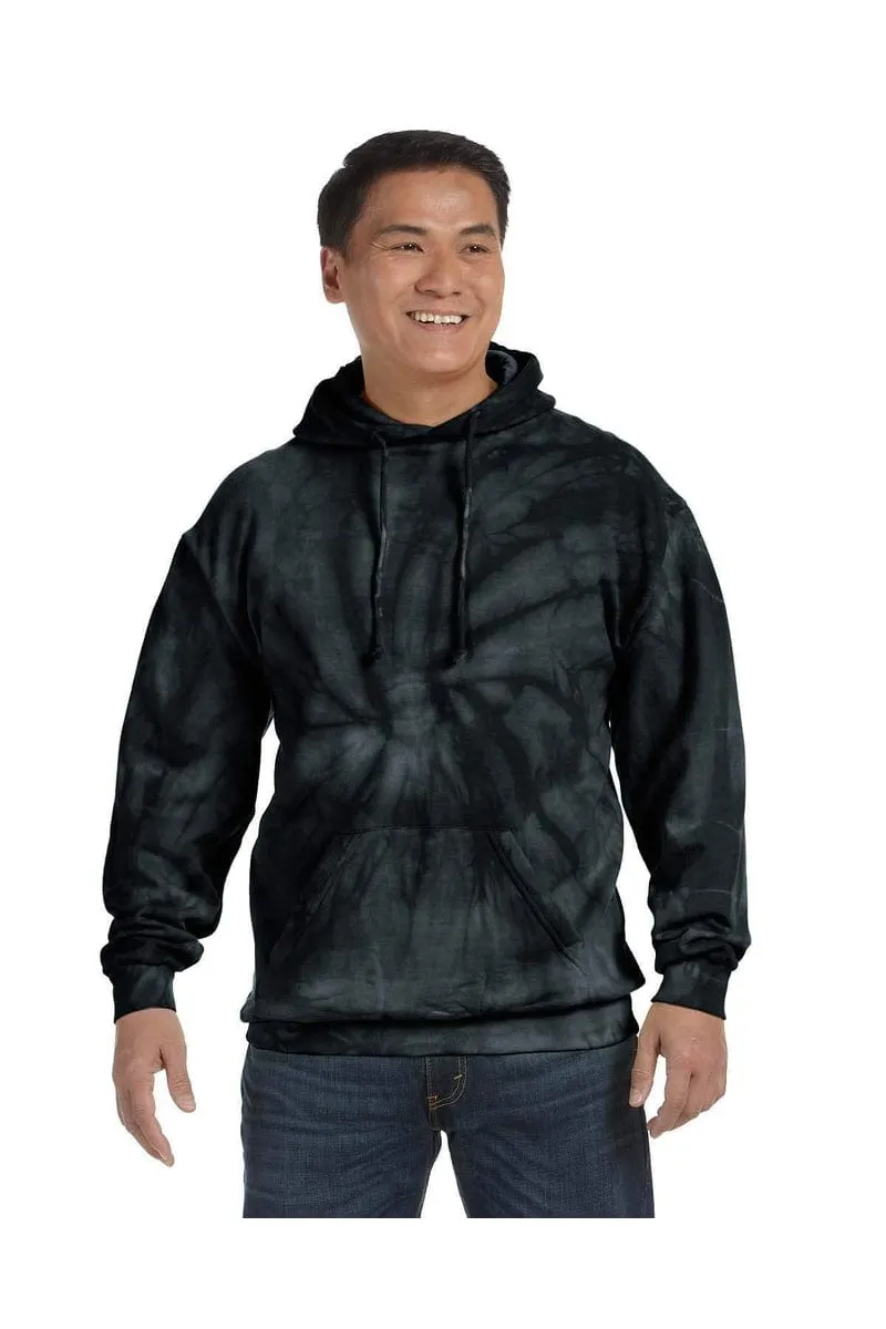 Tie-Dye CD877: Adult 8.5 oz. Tie-Dyed Pullover Hood