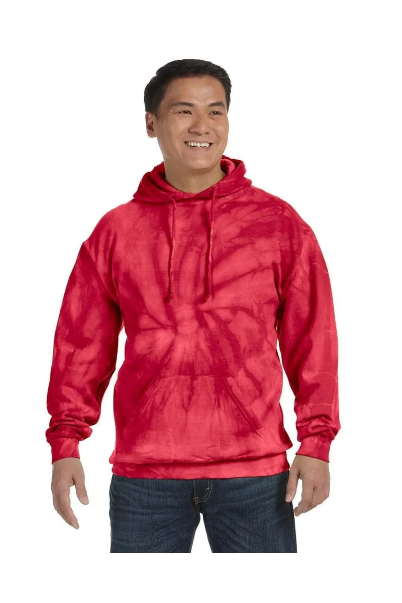Tie-Dye CD877: Adult 8.5 oz. Tie-Dyed Pullover Hood