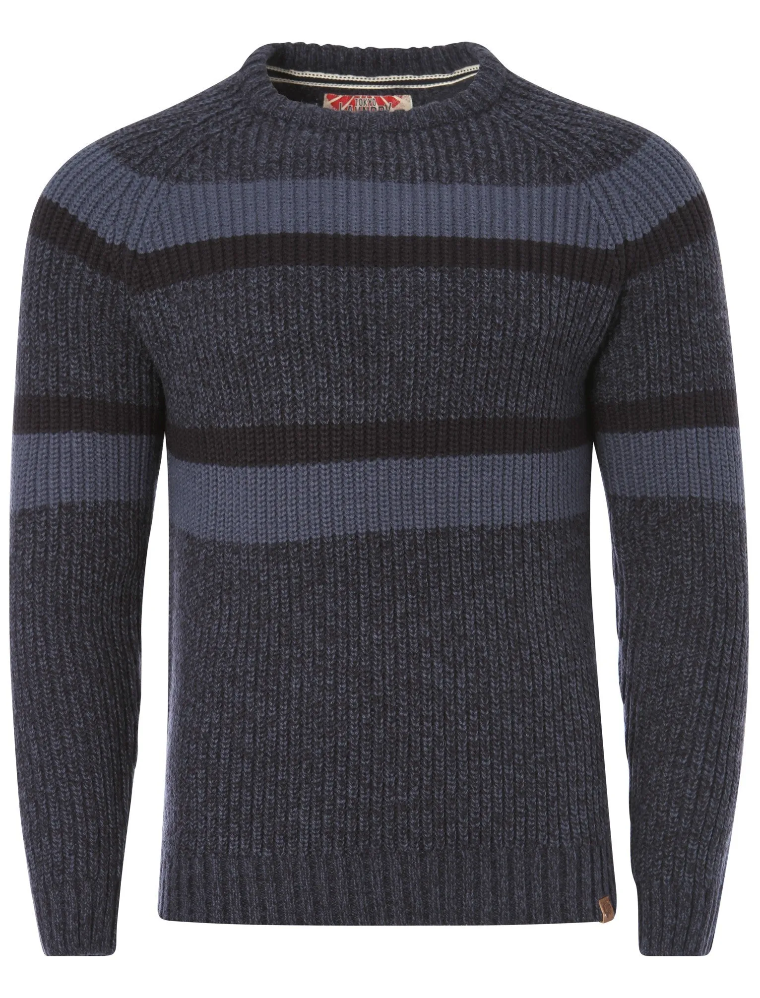 Tokyo Laundry Trey navy jumper