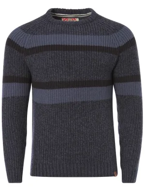 Tokyo Laundry Trey navy jumper