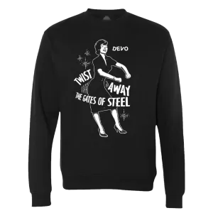 Twist Away Black Sweatshirt