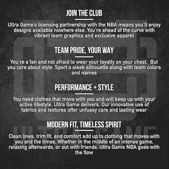 Ultra Game NBA Official Men’s Game Time Soft Mesh Short Sleeve Shirt, New York Knicks, Black|New York Knicks