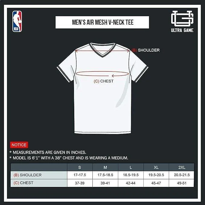 Ultra Game NBA Official Men’s Game Time Soft Mesh Short Sleeve Shirt, Philadelphia 76ers, Black|Philadelphia 76ers