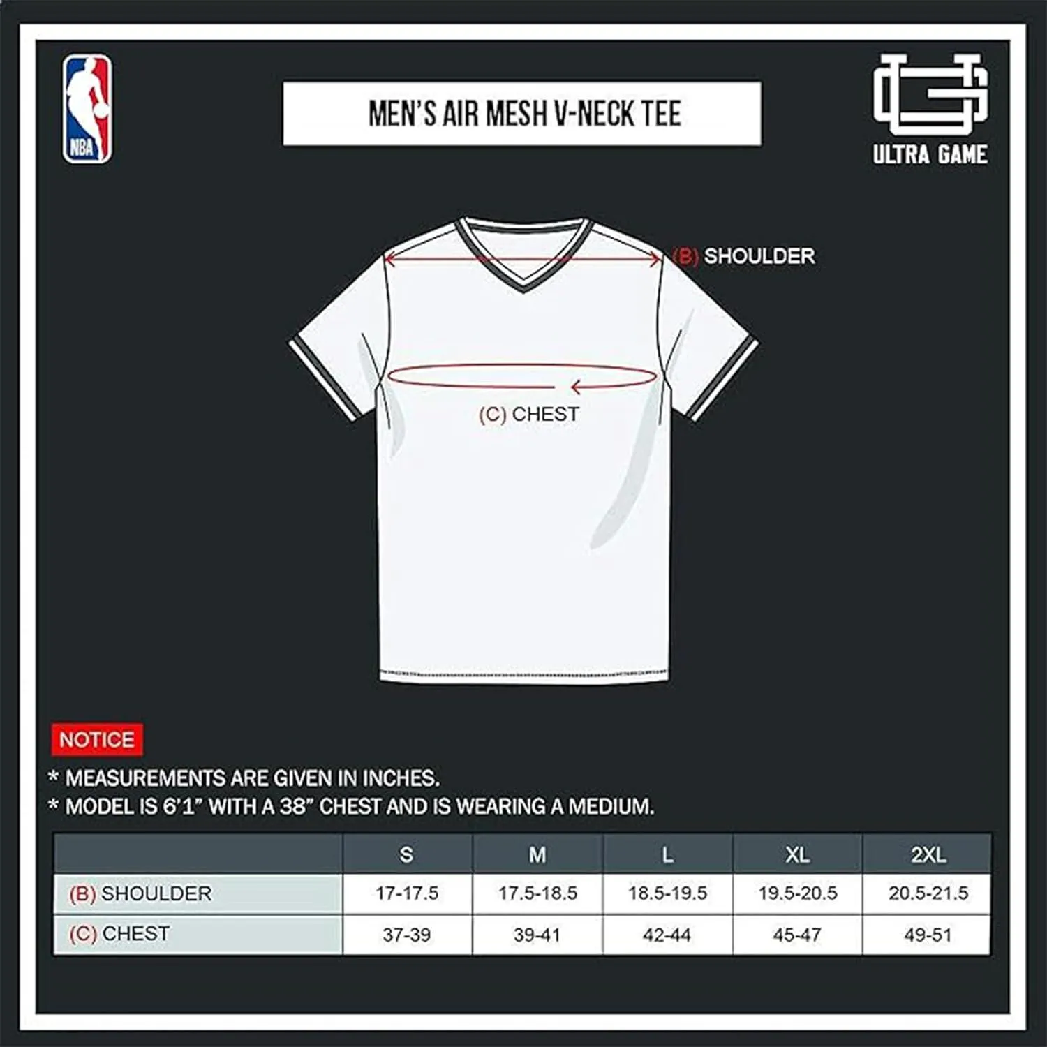 Ultra Game NBA San Antonio Spurs Men's Game Time Soft Mesh Short Sleeve V-Neck Tee Shirt|San Antonio Spurs