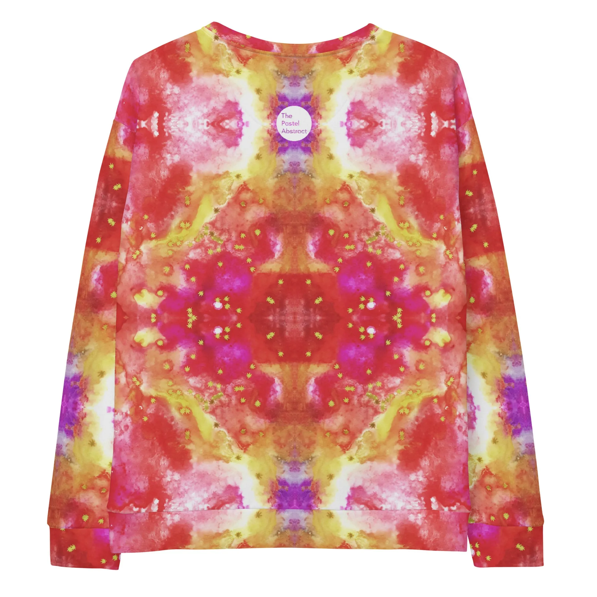 Unisex Crew Neck, Red Leaf