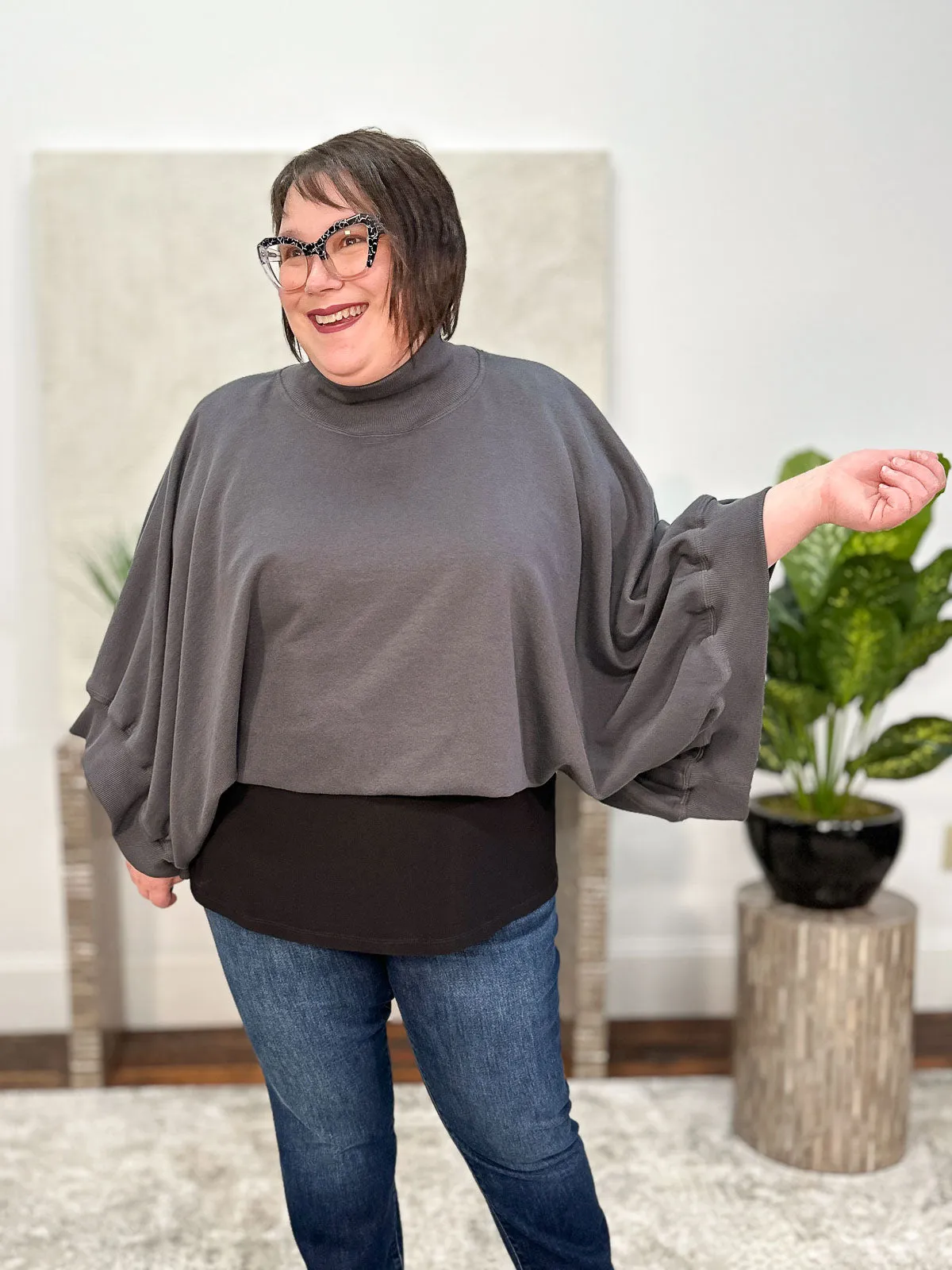 Verbena Shirt, Black