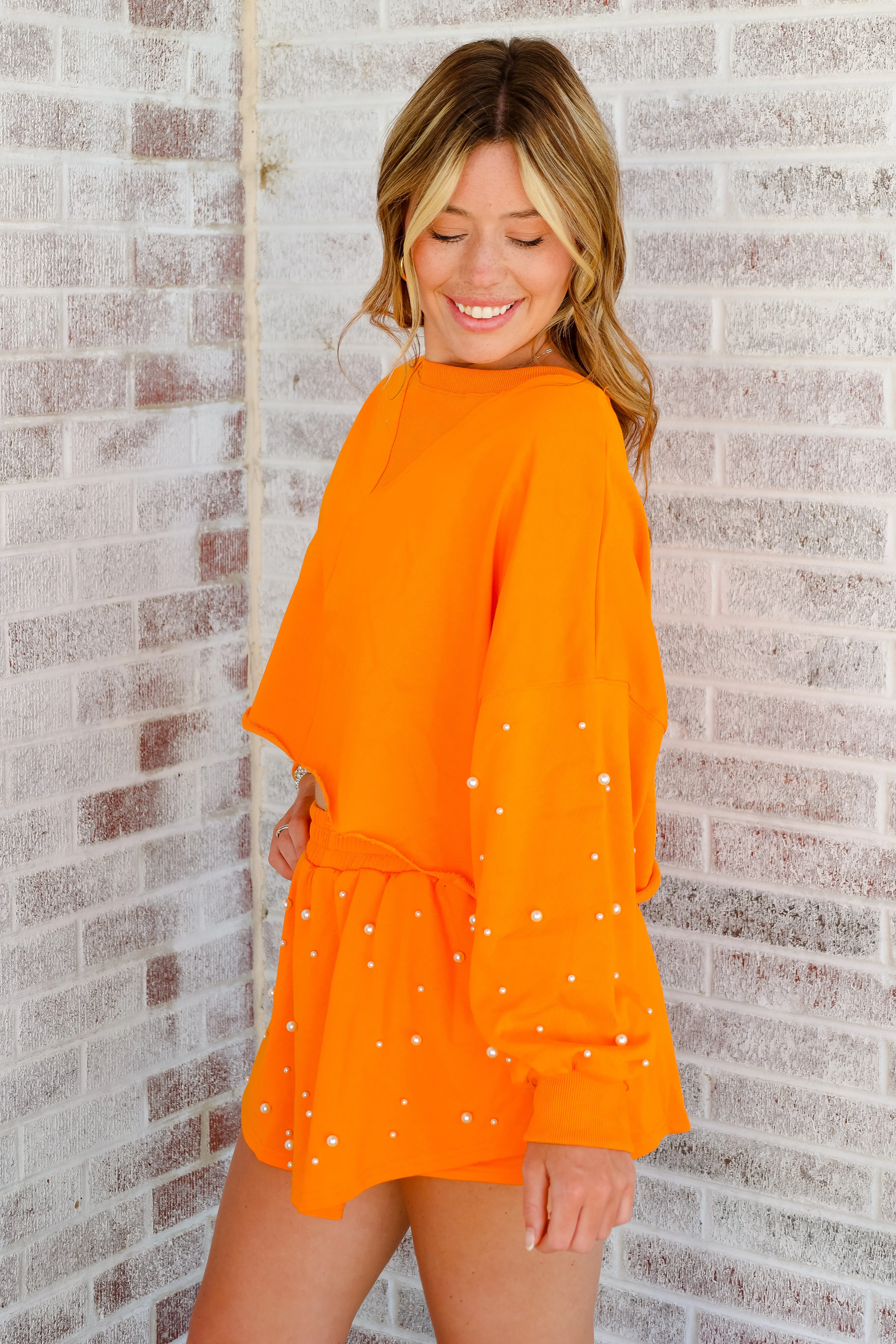 Wild Indigo - Smoky Mountain Shine All Over Pearls Washed Terry Skort