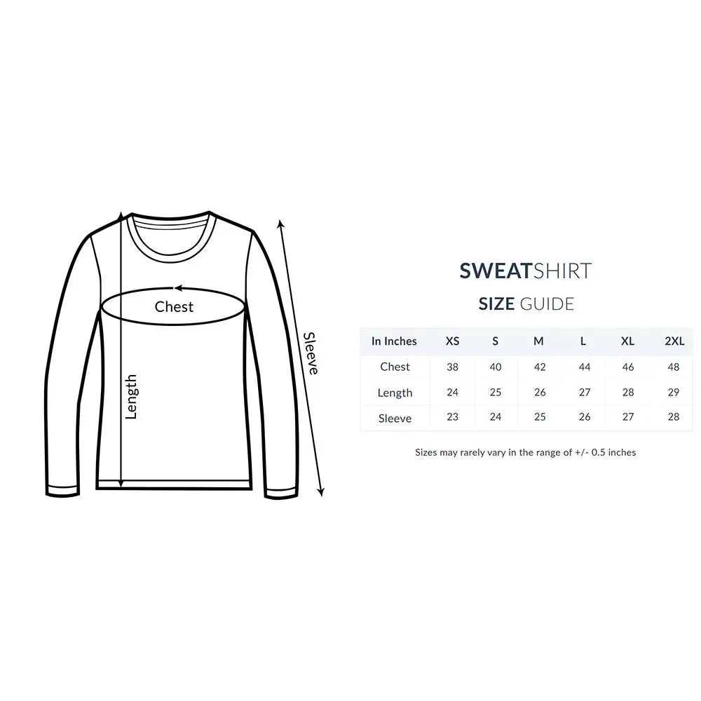 Wolf Graphic Print Unisex Sweatshirt