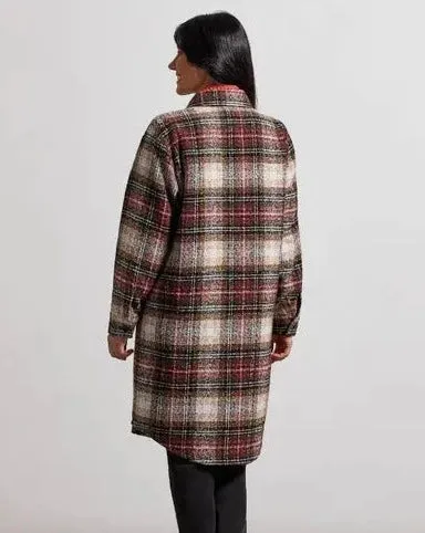 Women's Tribal Jeans | Drop Shoulder Long Shacket | Rosewood
