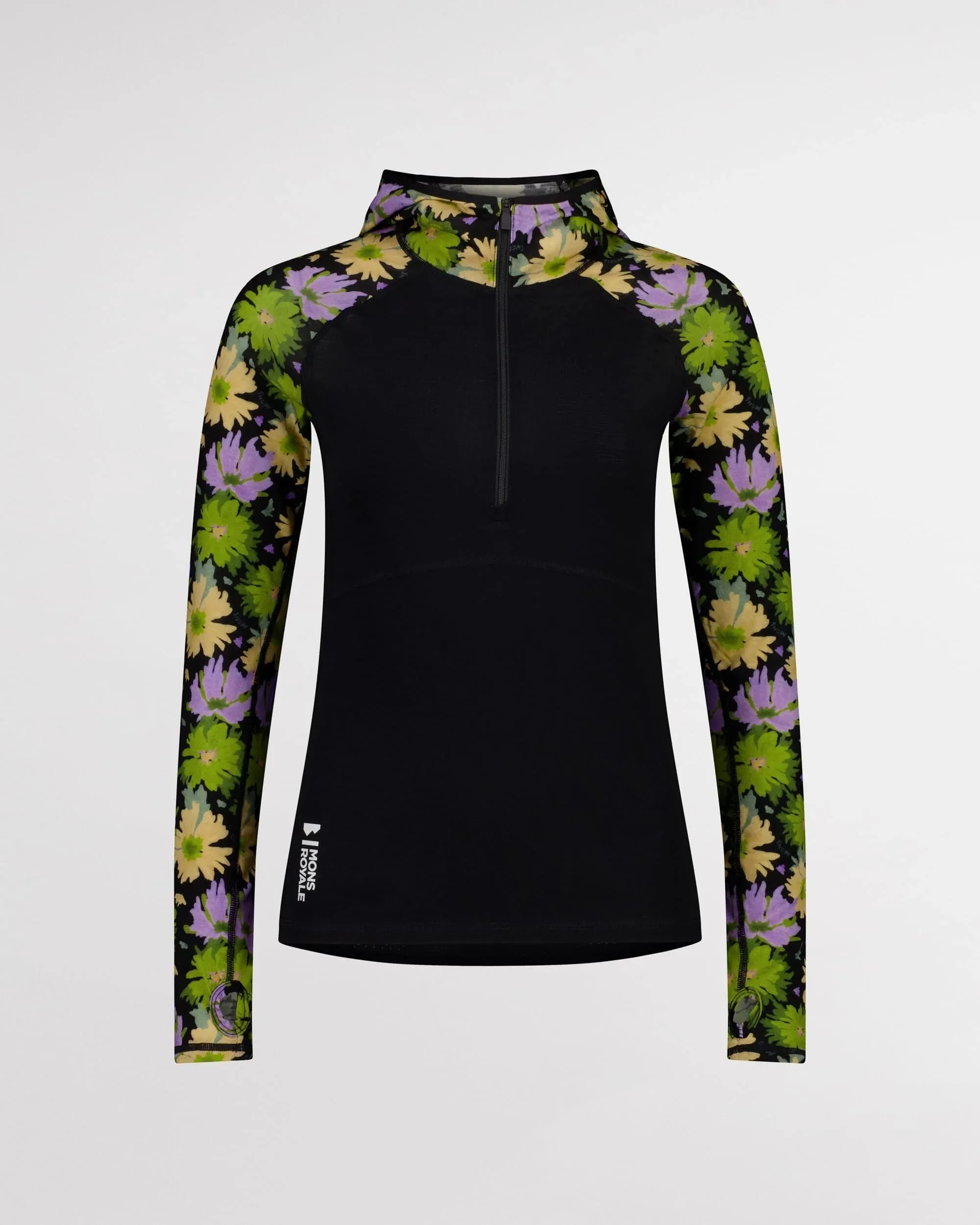 W's Bella Tech Hoodie - Mulesing-free Merino wool