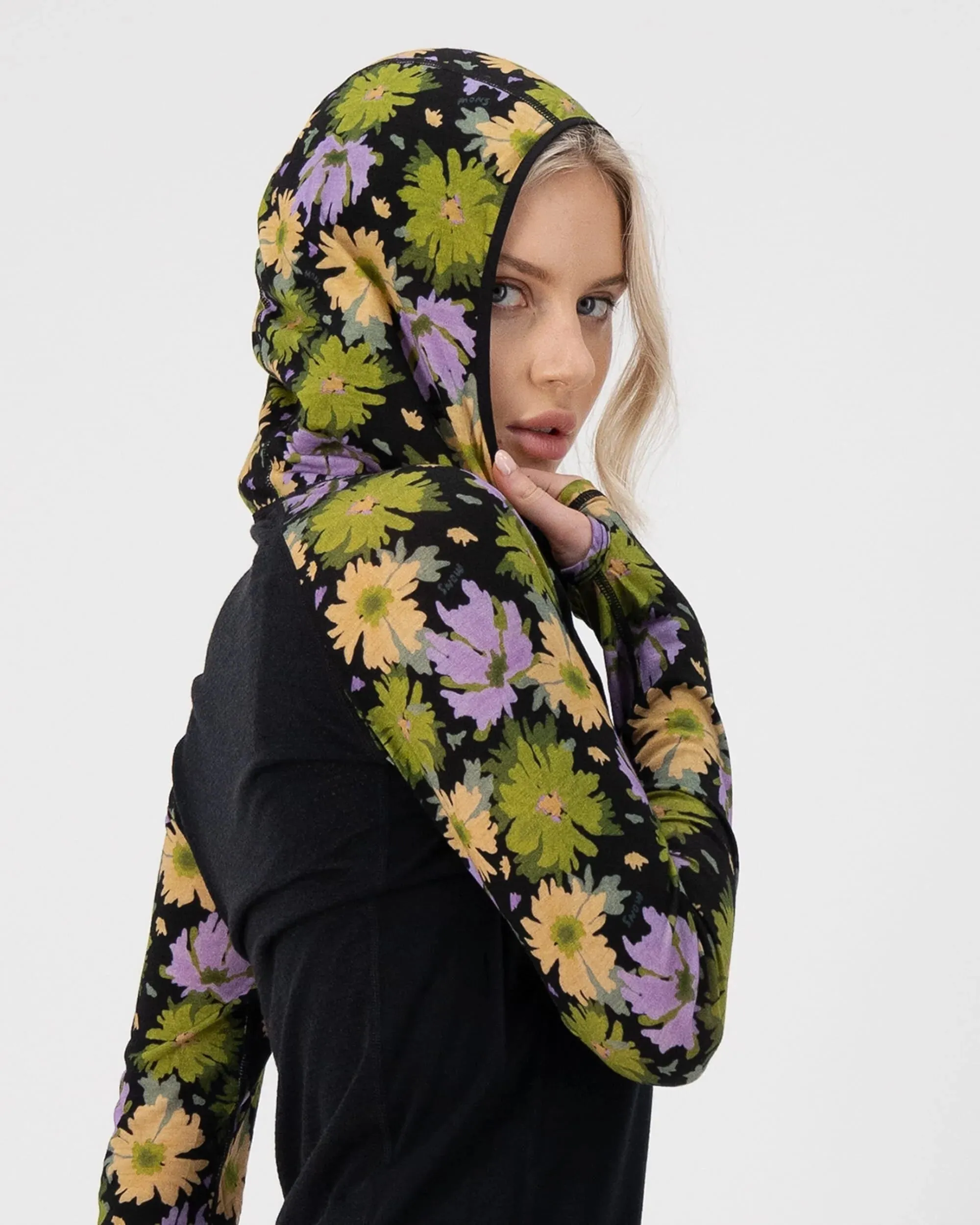 W's Bella Tech Hoodie - Mulesing-free Merino wool