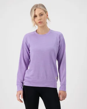 W's Covert Lite Crew - Merino Wool & Tencel Lyocell