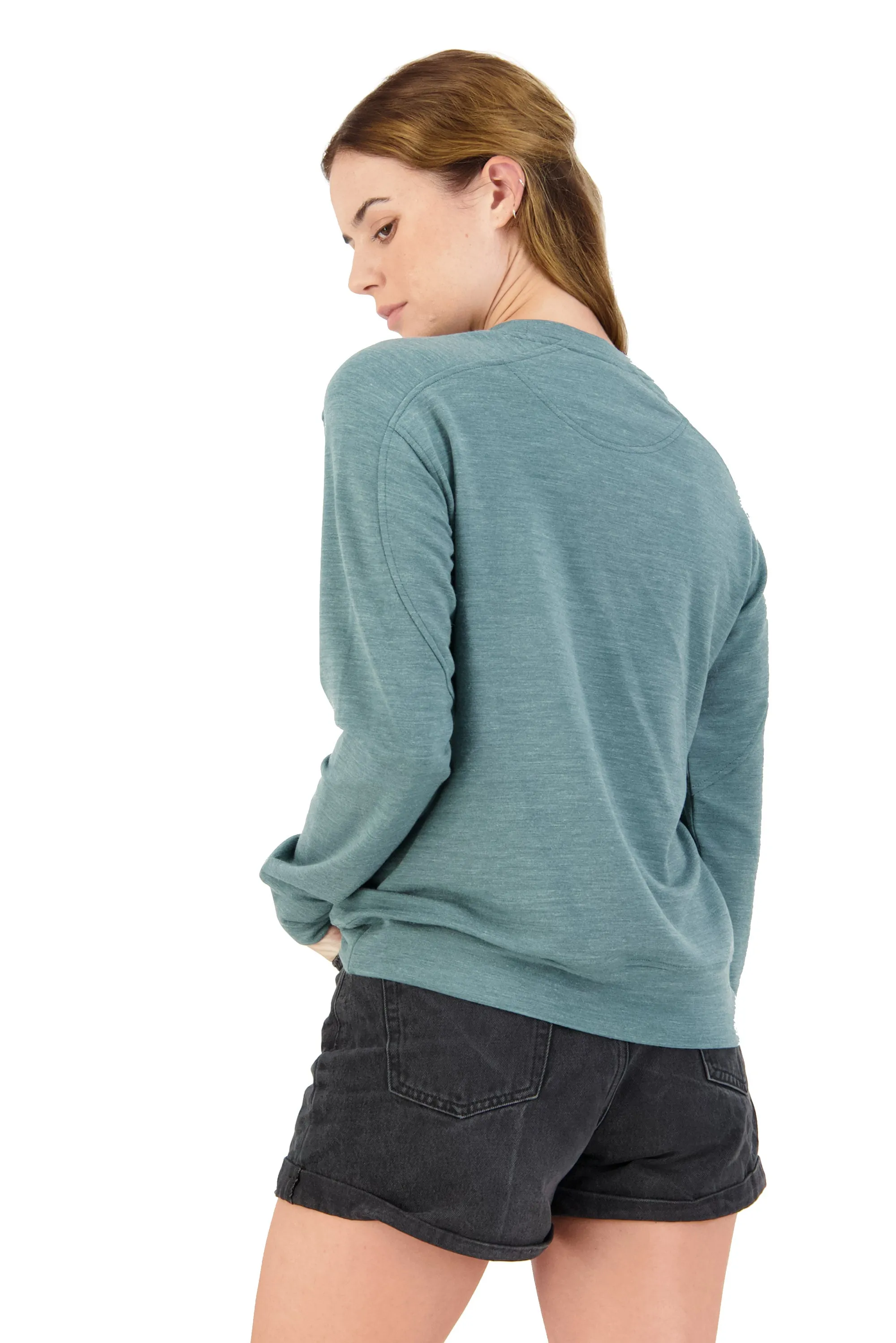 W's Covert Lite Crew - Merino Wool & Tencel Lyocell