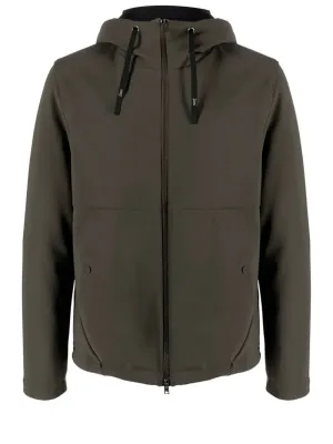 Zip-up hooded parka